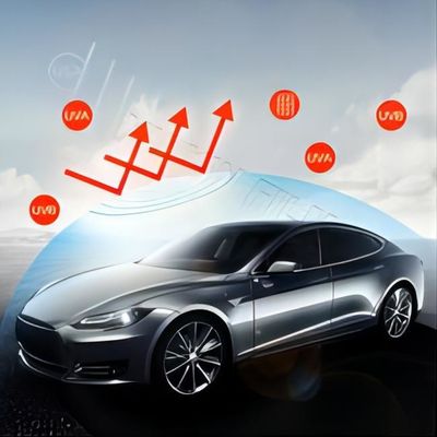 ราคาดี 70% การปฏิเสธความร้อน การควบคุมแสงแดด ฟิล์มหน้าต่างรถยนต์ 2 ชั้น ลดแสงสว่าง 2 มิล ออนไลน์