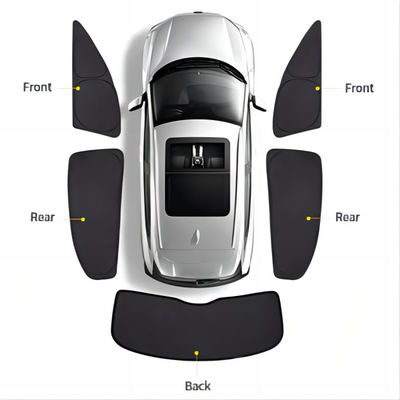 ราคาดี หนังหน้าต่างควบคุมแสงแดดพอลิเอสเตอร์ 2 มิลสีดํา สําหรับรถยนต์ ออนไลน์